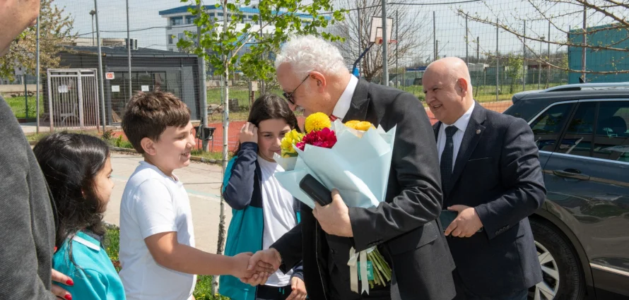 Cem Zorlu, Rector of Necmettin Erbakan University, Visits Our School