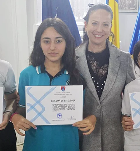 Students Honored by Bucharest Ilfov Education Inspectorate